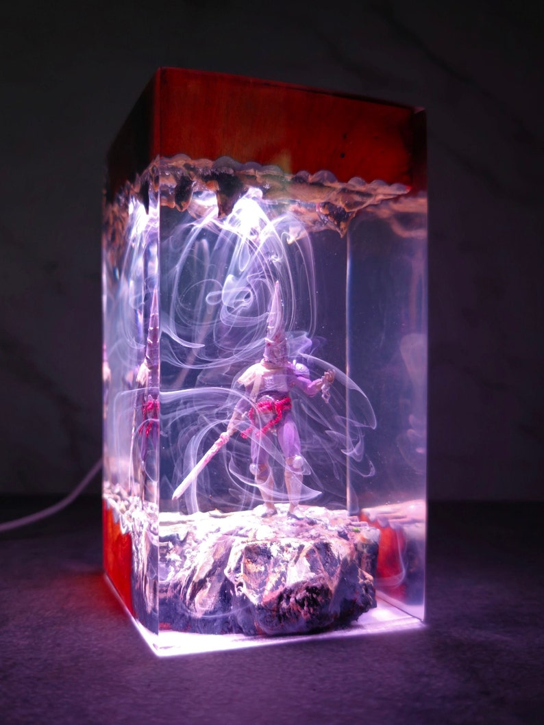 Blasphemous Resin Lamp