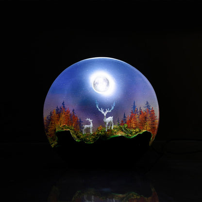 MAGIC LANDSCAPE Epoxy Lamp