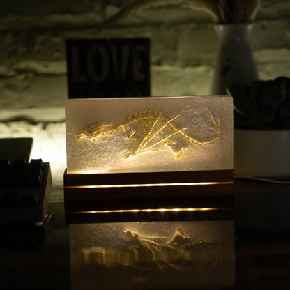 The Prehistoric Dragon Fossil Night Light