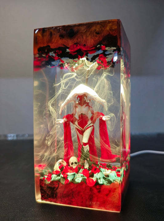 Mother of Machines Resin Lamp