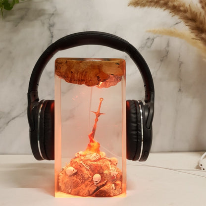 Resting place in Dark Souls Resin Lamp