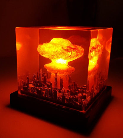 Nuclear Explosion Bomb Diorama