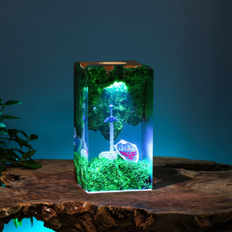 Master Sword With The Shield Night Light