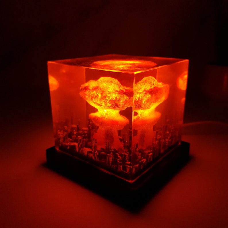 Nuclear Explosion Bomb Diorama