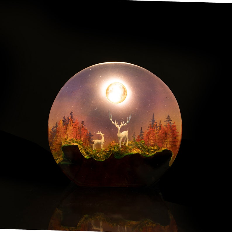 MAGIC LANDSCAPE Epoxy Lamp