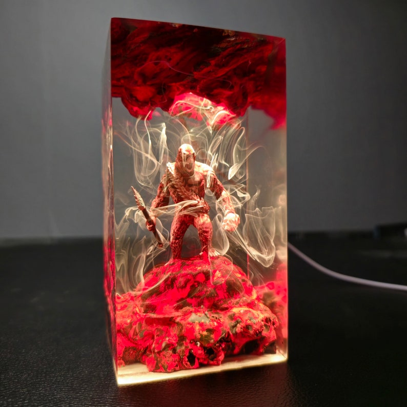 King Kong Resin Lamp