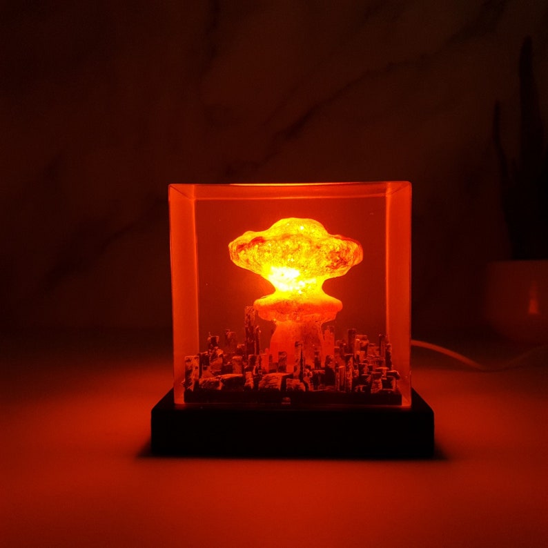 Nuclear Explosion Bomb Diorama