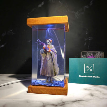 The Doll - Bloodborne Resin Lamp