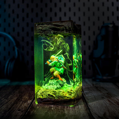 The Legend of Zelda Link Epoxy Lamp