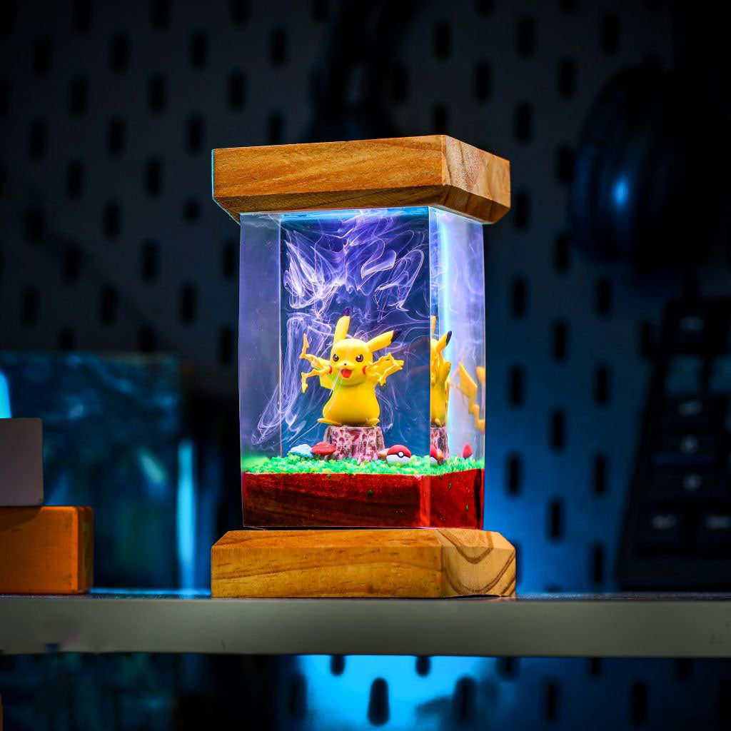 Pikachu Pokemon Resin Lamp Ver 2