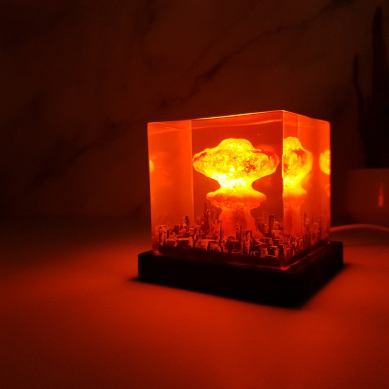 Nuclear Explosion Bomb Diorama