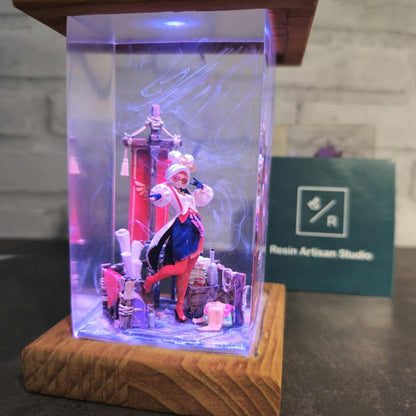 Purah Cosplay Accessories Resin Lamp