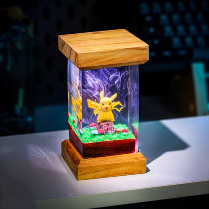 Pikachu Pokemon Resin Lamp Ver 2