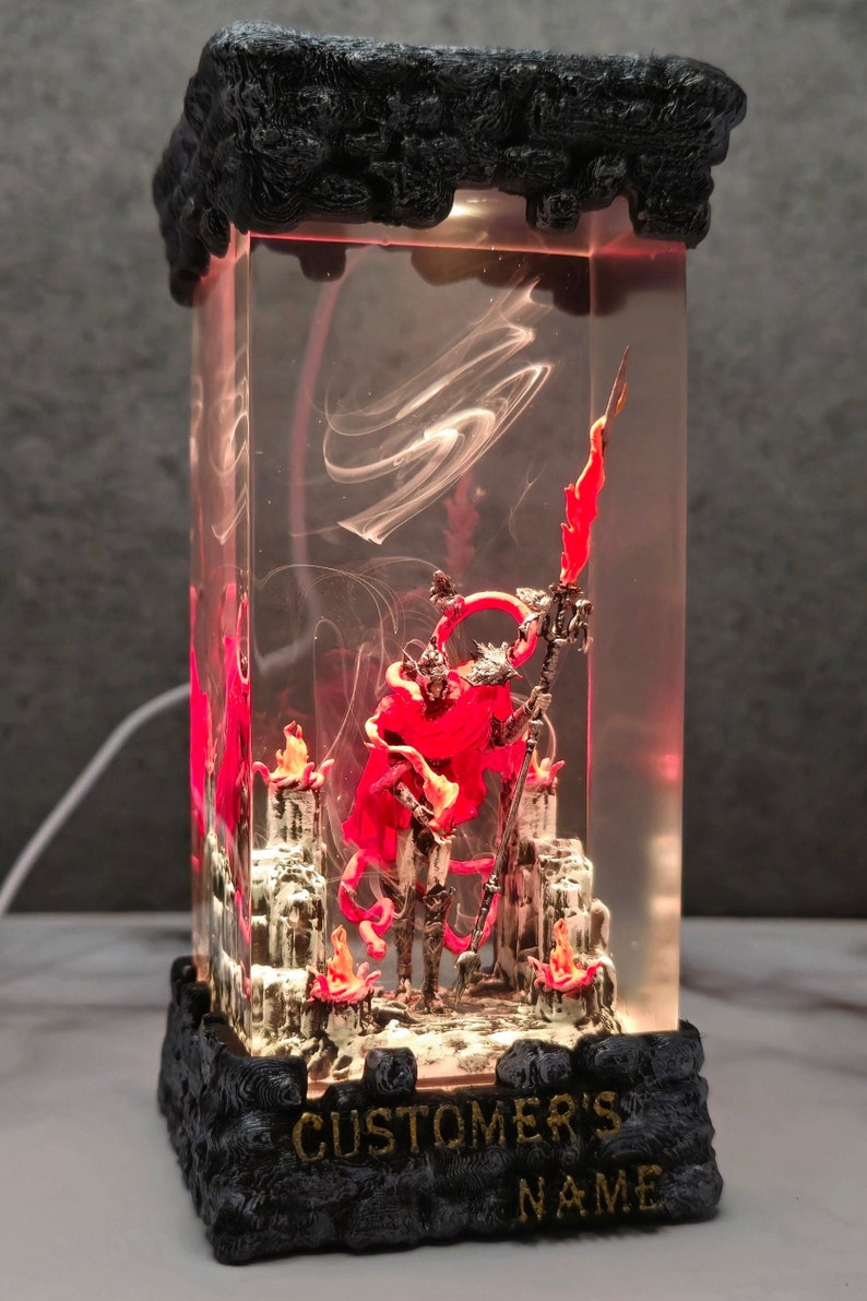 Custom Bloobborne Lamp