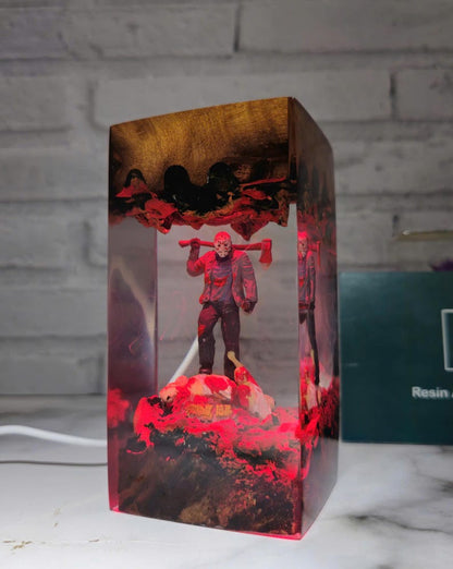 Jason Resin Lamp