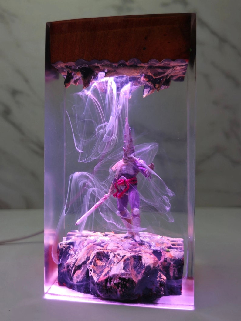 Blasphemous Resin Lamp