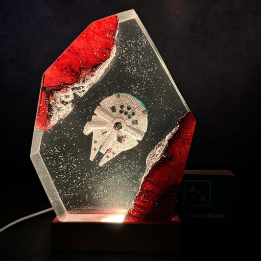 Falcon Resin Lamp