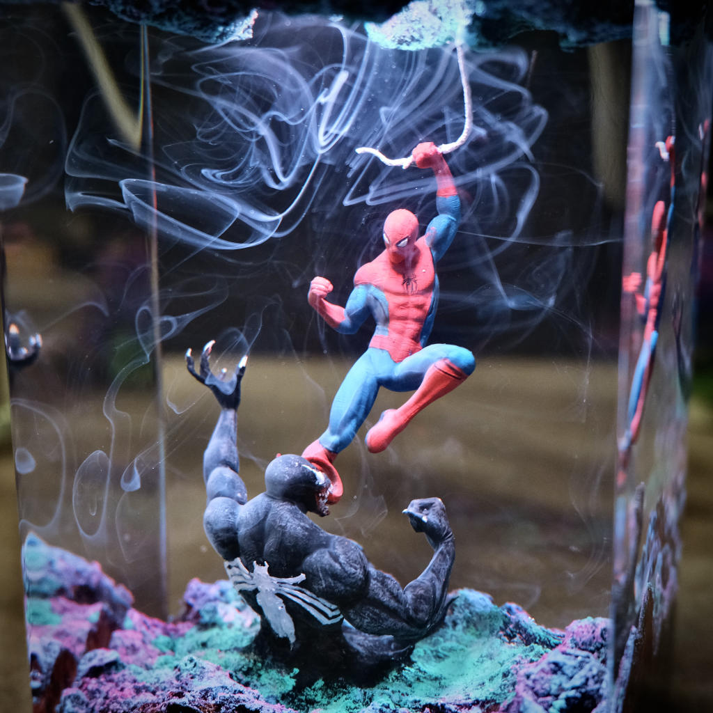 Spider-Man vs Venom Night Light