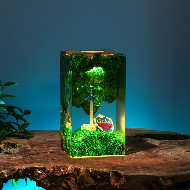 Master Sword With The Shield Night Light