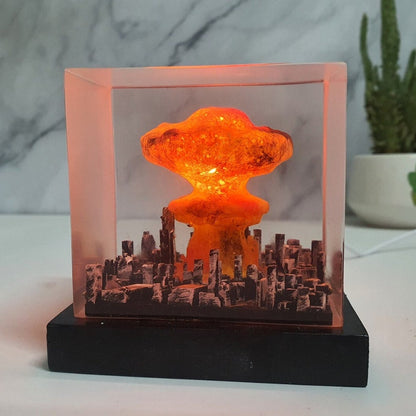 Nuke bomb fallout 4 Resin Lamp