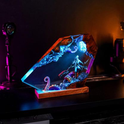 Bloodborne Hunter Epoxy Night Light