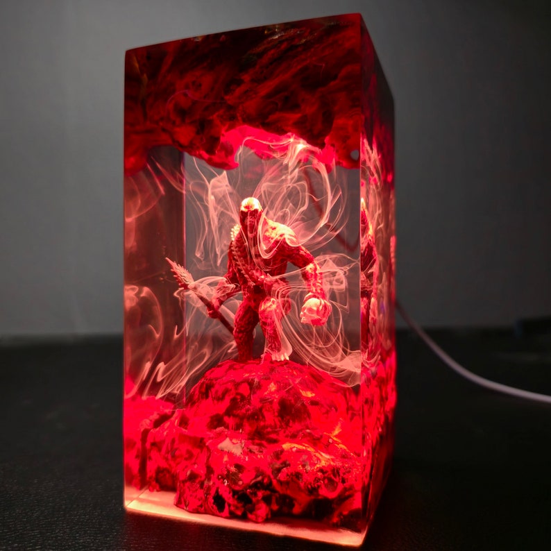 King Kong Resin Lamp