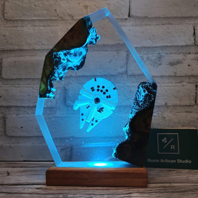 GALAXY SPACE Epoxy Lamp