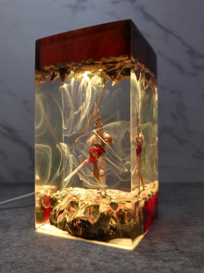 Blasphemous Resin Lamp