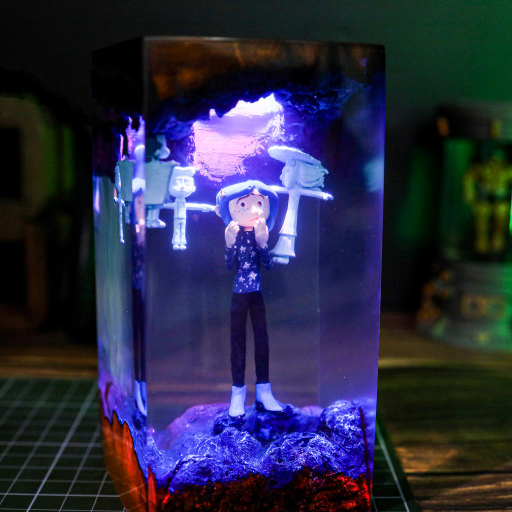 Coraline Epoxy Night Light