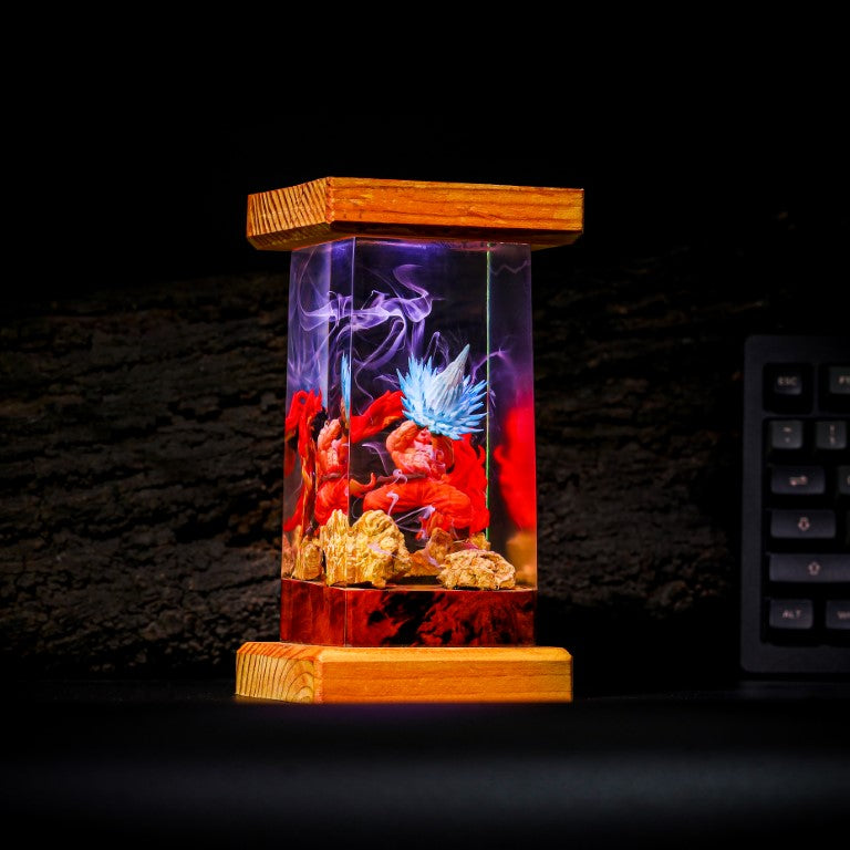 Dragon Ball Son Goku Epoxy Lamp