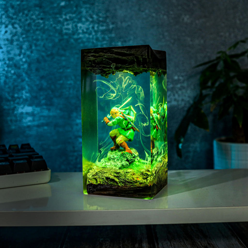 The Legend of Zelda Link Epoxy Lamp