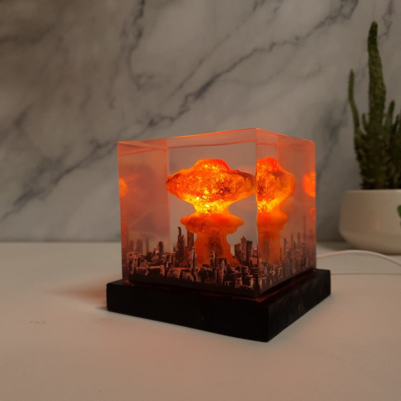 Nuclear Explosion Bomb Diorama