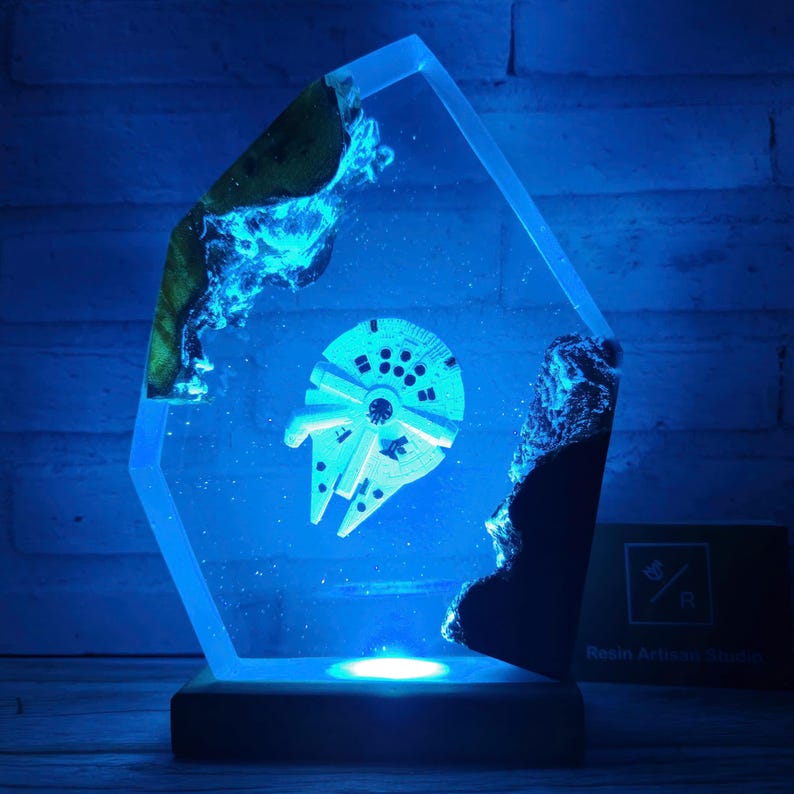 GALAXY SPACE Epoxy Lamp