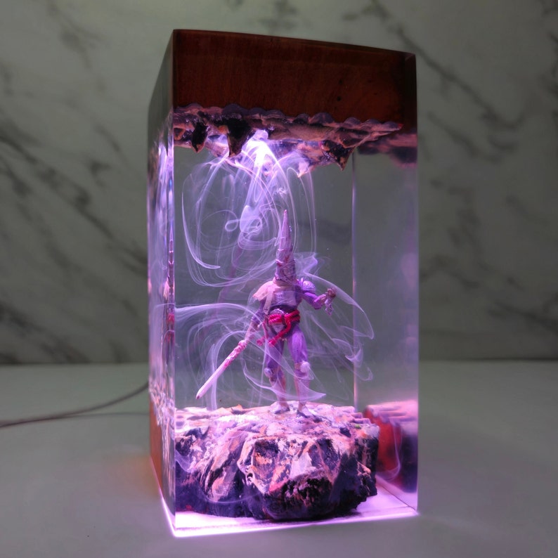 Blasphemous Resin Lamp