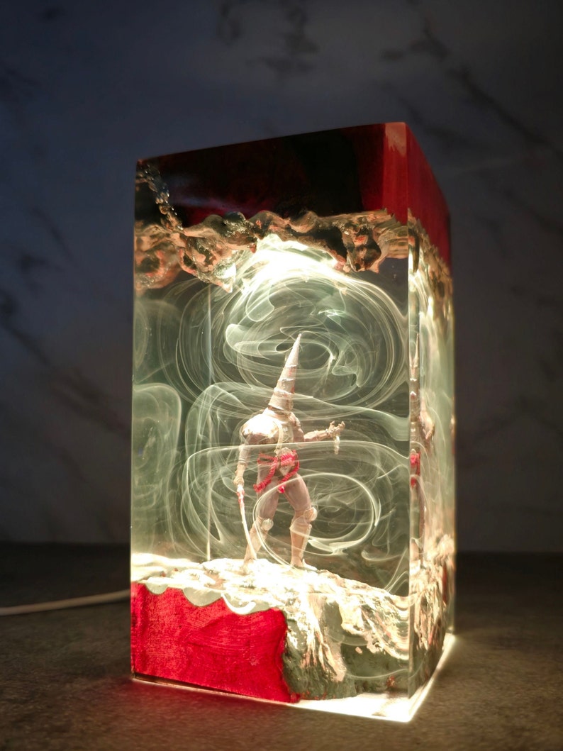 Blasphemous Resin Lamp