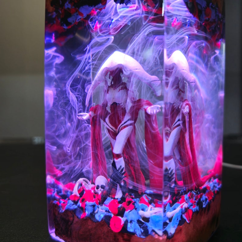 Mother of Machines Resin Lamp