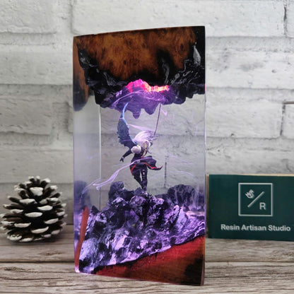 Sephiroth Resin Lamp