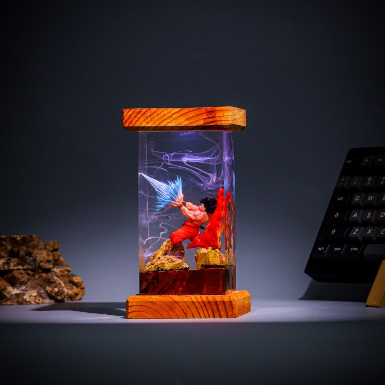 Dragon Ball Son Goku Epoxy Lamp