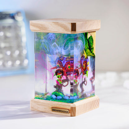 Majora Mask Resin Lamp