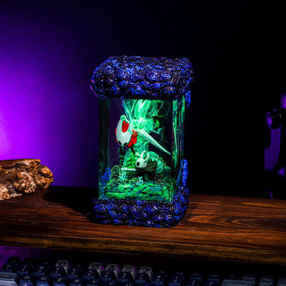 The Knight and Hornet Hollow Knight Resin Lamp