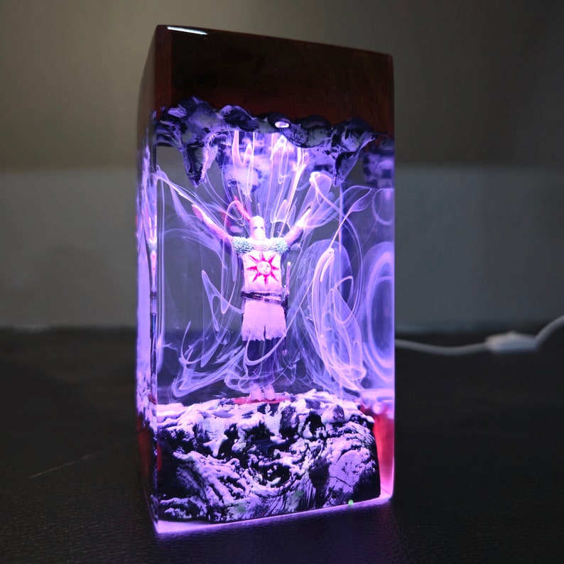 Dark Souls Resin Lamp