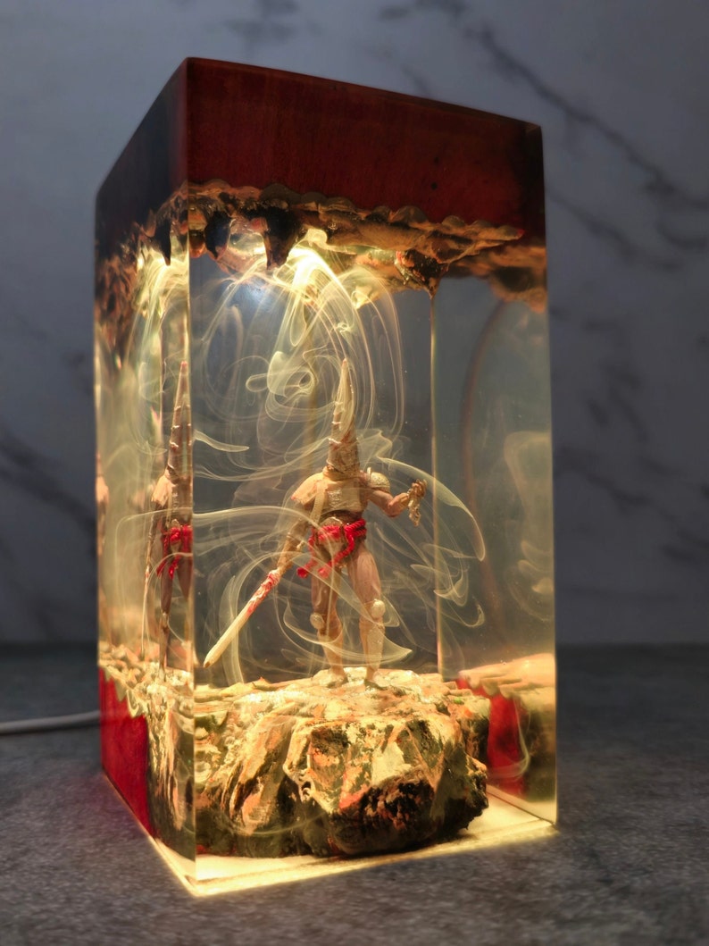 Blasphemous Resin Lamp