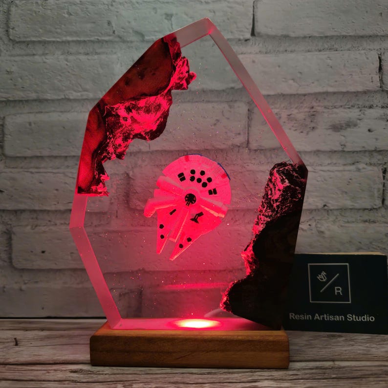 GALAXY SPACE Epoxy Lamp