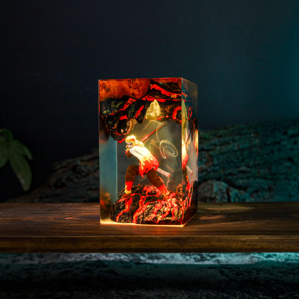 Demon Slayer Shinjuro Rengoku Lamp