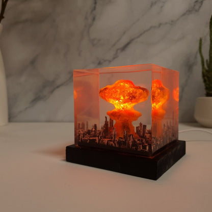 Nuclear Explosion Bomb Diorama