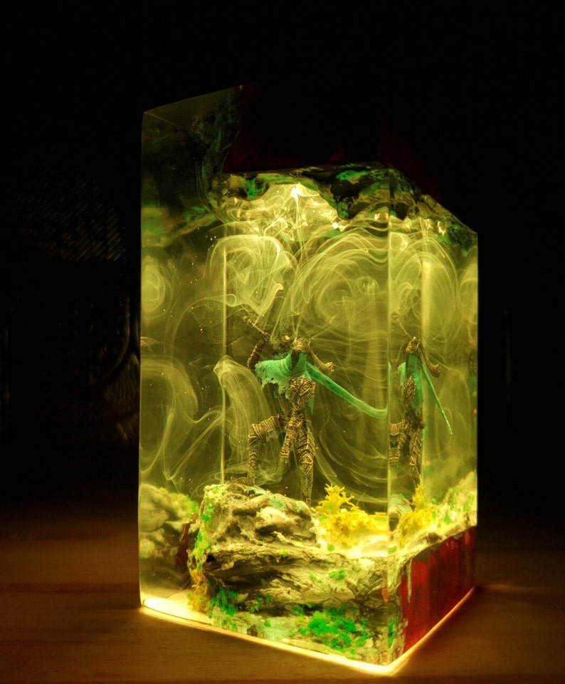 Artorias of Abyss Resin Lamp