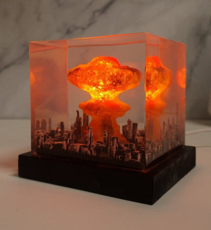 Nuke bomb fallout 4 Resin Lamp