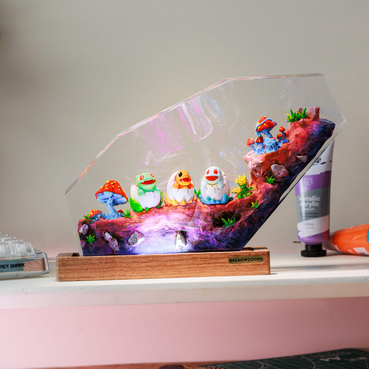 Pokemon Revival Resin Lamp