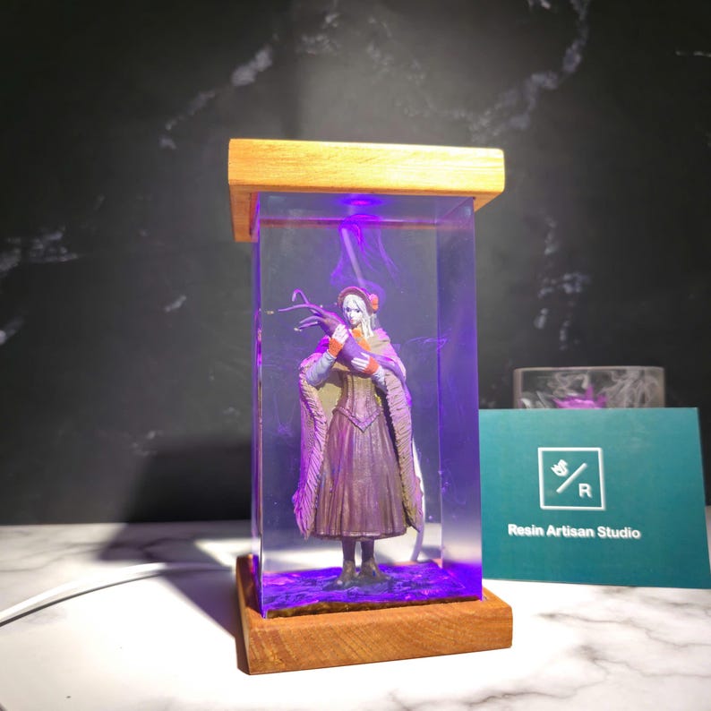 The Doll - Bloodborne Resin Lamp