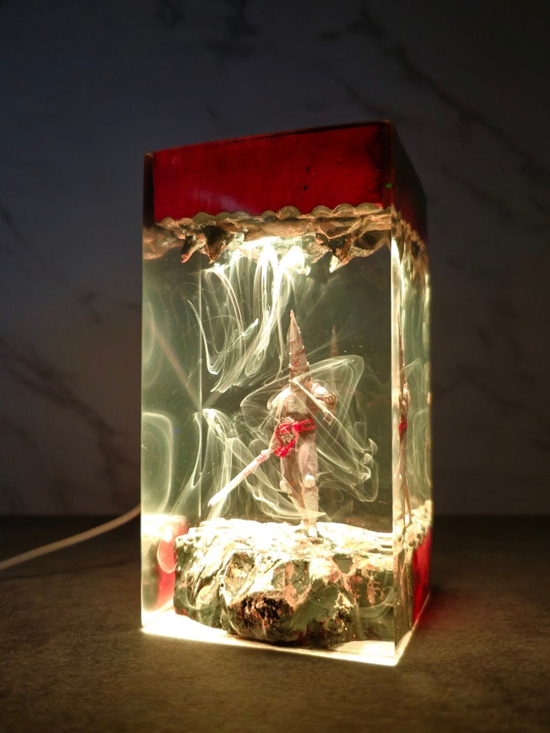 Blasphemous Resin Lamp